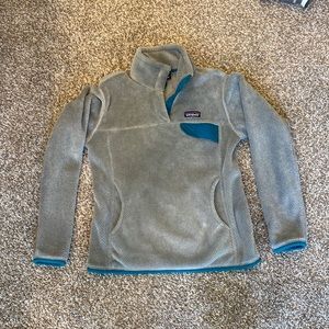 Patagonia fleece pullover re-tool snap